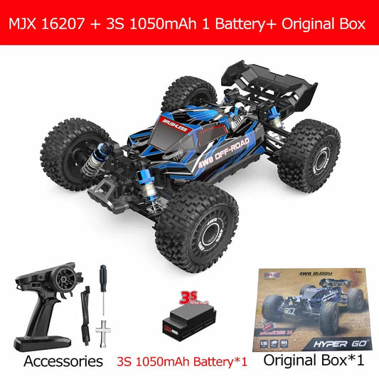 RC High-Speed Adventure: MJX 16207 1/16 Scale 4WD RC Truck at 40 MPH